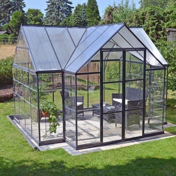 Chalet 12′ x 10′ Greenhouse