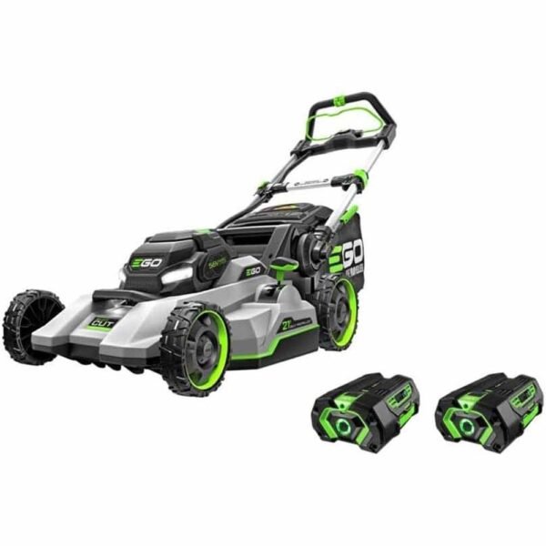 EGO LM2132SP-2 21″ SELECT CUT SP lawn mower Kit(2*4Ah Battery, 550W charger)