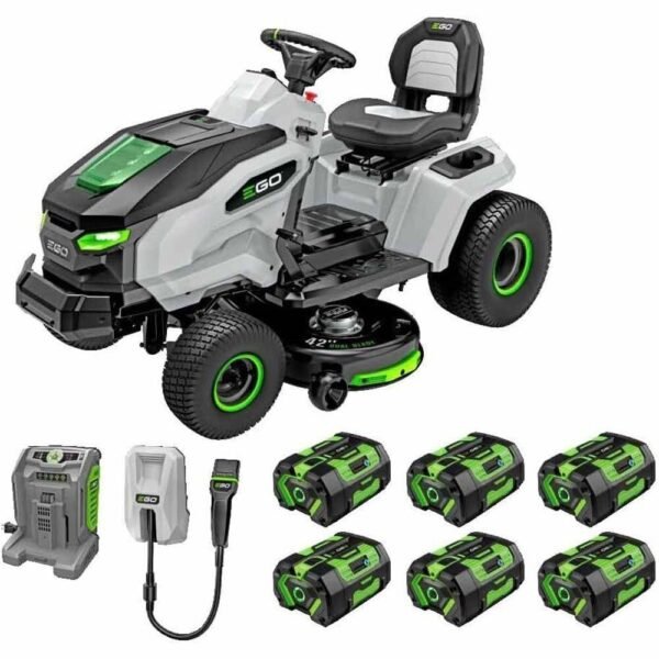 EGO TR4204 42″ Tractor Kit (6*6Ah, 700Charger+ACA1000)