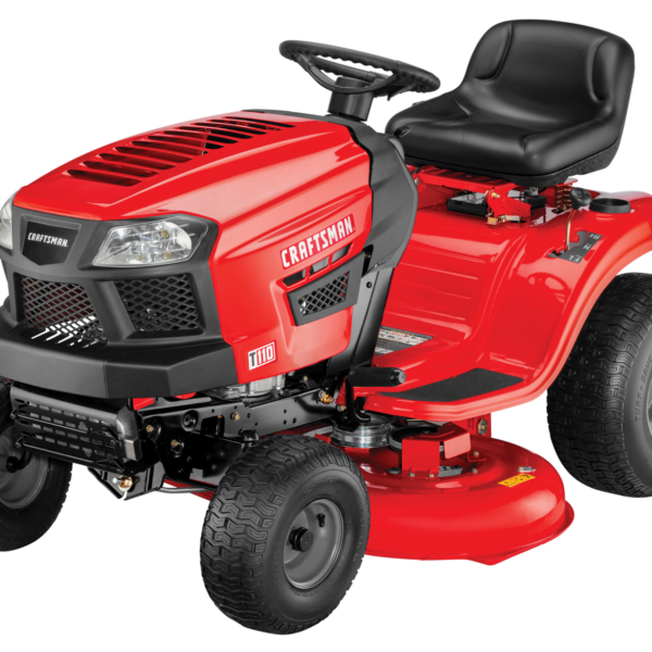 Craftsman T110 | 42″ Riding Mower | 17.5 HP Briggs & Stratton Engine | 7-Speed Transmission | 13AN77XS093