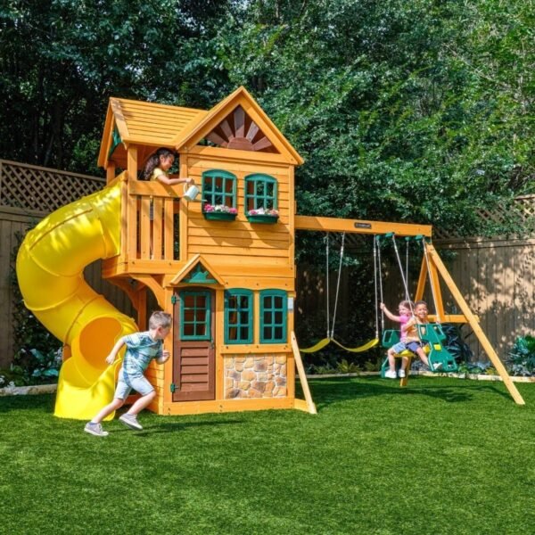 Boulder Station Swing Set – Installation Available