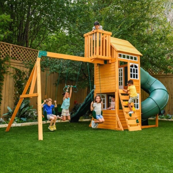 Ridgemoor Perch Swing Set – Installation Available